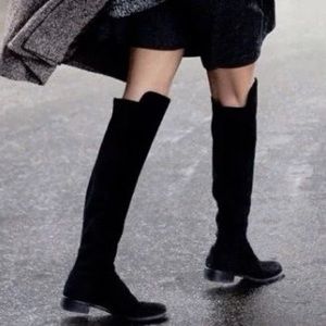 SW Mainstay Over the Knee Backstretch Suede Boot